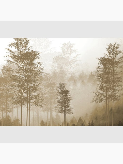 Papier peint intissé - Forêt sépia - 375x270 cm - Kiabi