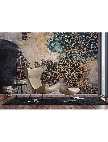 Papier peint intissé - Fumées bleues - 375x270 cm