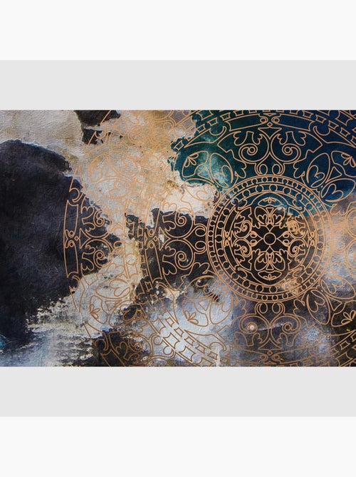 Papier peint intissé - Fumées bleues - 375x270 cm - Kiabi