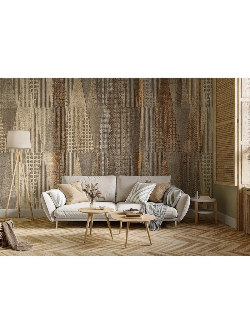 Papier peint intissé - Grunge royal - 375x270 cm Multicolore - Kiabi