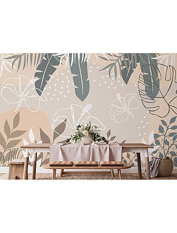 Papier peint intissé - Illustration abstraite - 375x270 cm