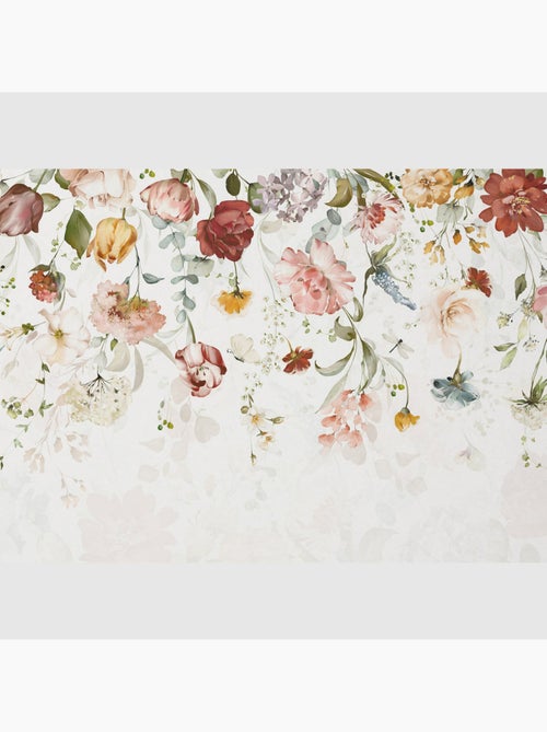 Papier peint intissé - Jardin pictural - 375x270 cm - Kiabi