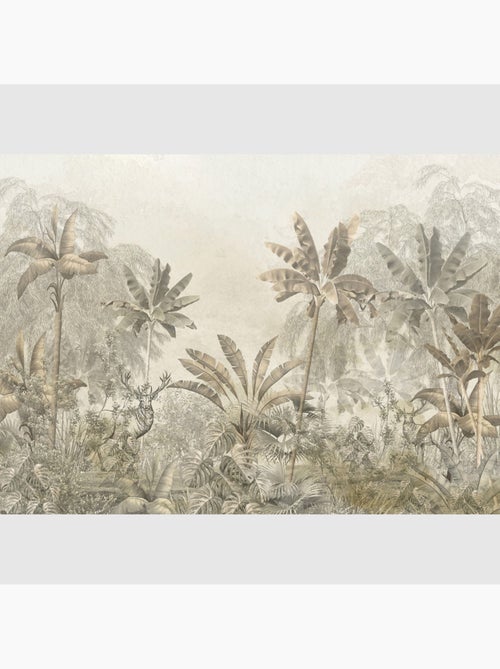 Papier peint intissé - Jungle vintage - 375x270 cm - Kiabi