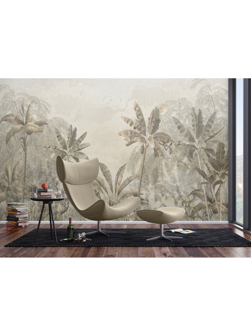 Papier peint intissé - Jungle vintage - 375x270 cm Multicolore - Kiabi