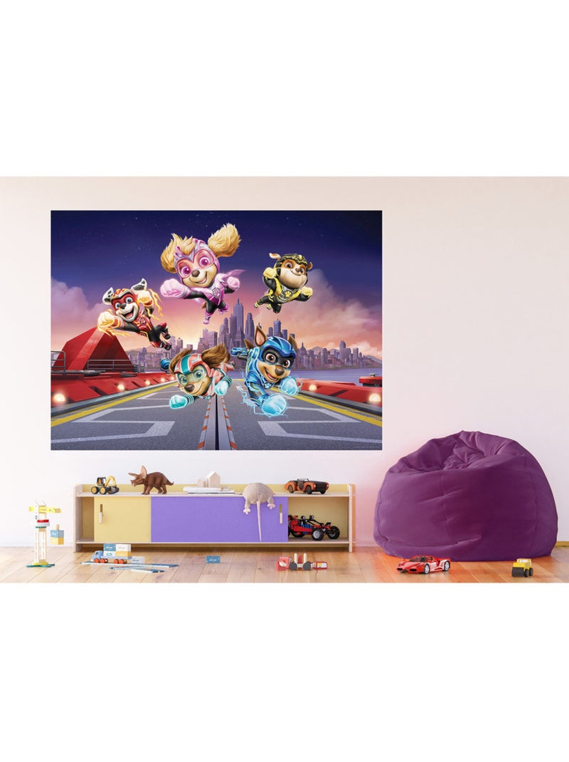 Papier peint intissé - Le film Pat'Patrouille : Vol de sauvetage - 252x182 cm Multicolore - Kiabi