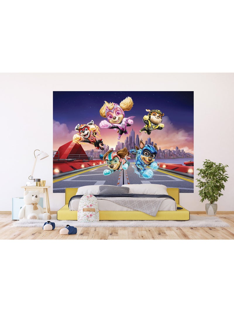 Papier peint intissé - Le film Pat'Patrouille : Vol de sauvetage - 252x182 cm Multicolore - Kiabi