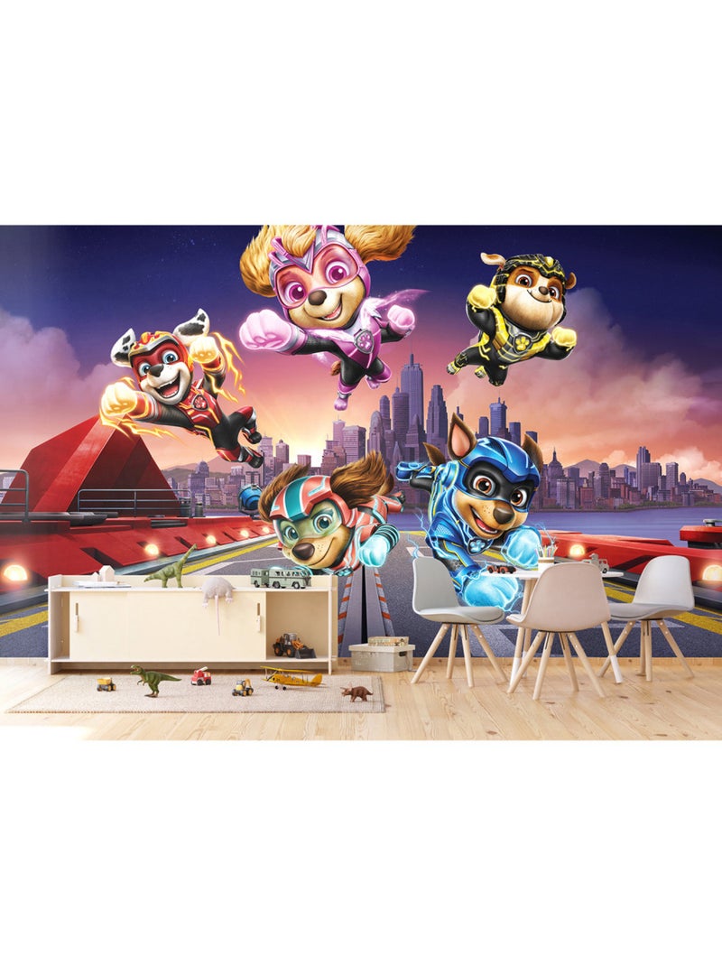 Papier peint intissé - Le film Pat'Patrouille : Vol de sauvetage - 375x270 cm Multicolore - Kiabi
