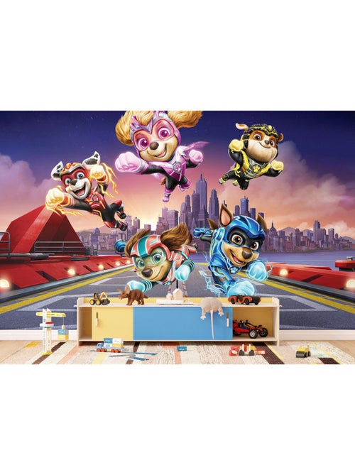 Papier peint intissé - Le film Pat'Patrouille : Vol de sauvetage - 375x270 cm - Kiabi