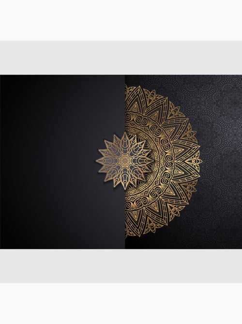 Papier peint intissé - Mandala luxueux - 375x270 cm - Kiabi