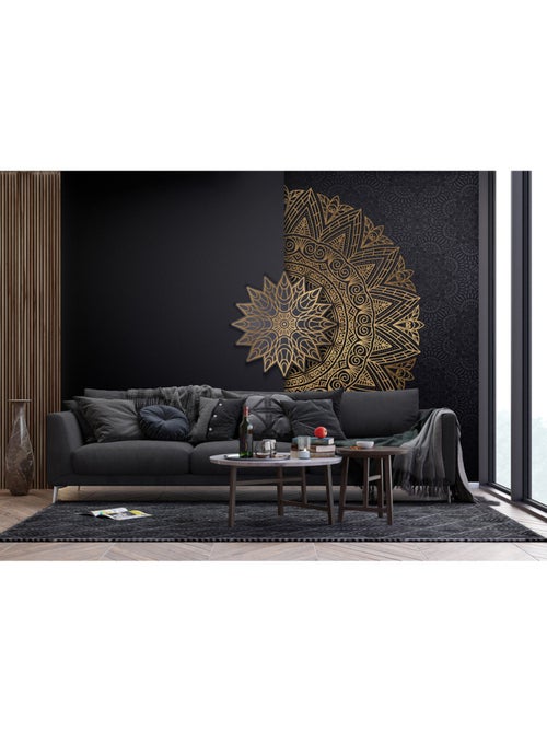 Papier peint intissé - Mandala luxueux - 375x270 cm - Kiabi