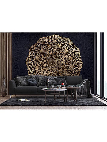 Papier peint intissé - mandala ornemental - 375x270 cm