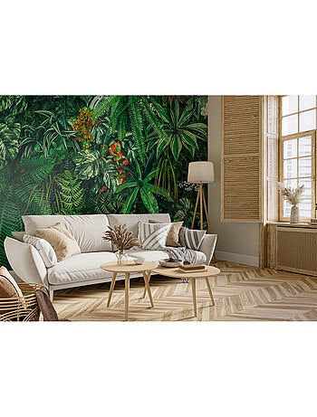 Papier peint intissé - Mur amazonien - 375x270 cm