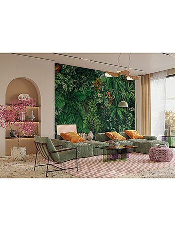 Papier peint intissé - Mur amazonien - 375x270 cm
