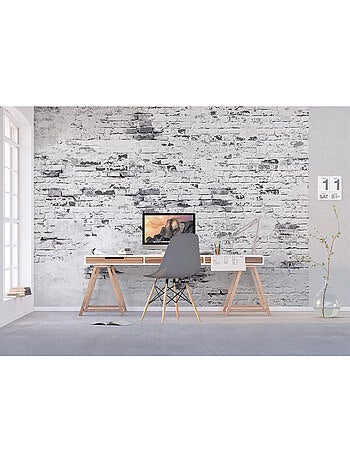 Papier peint intissé - Mur de briques - 375x270 cm