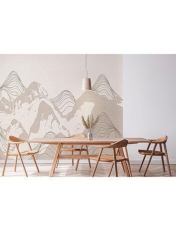 Papier peint intissé - Paysage montagneux - 375x270 cm