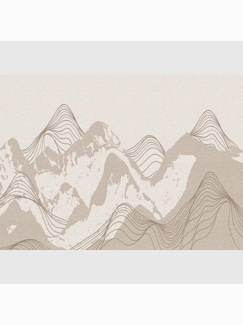 Papier peint intissé - Paysage montagneux - 375x270 cm Multicolore - Kiabi