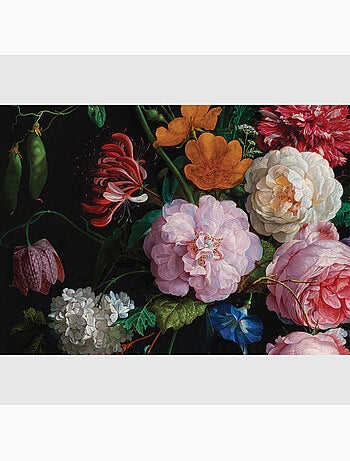 Papier peint intissé - Peinture en fleurs - 375x270 cm