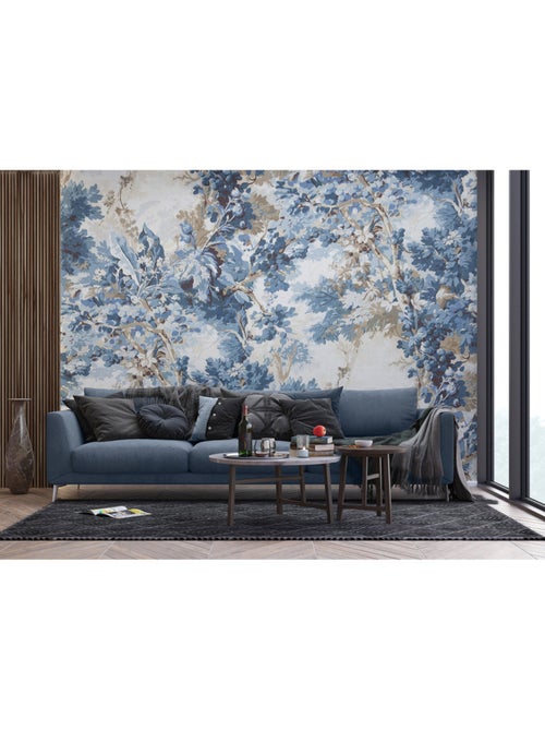 Papier peint intissé - Plantes exotiques - 375x270 cm - Kiabi