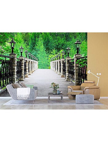 Papier peint intissé - Pont Vert - 360x270 cm