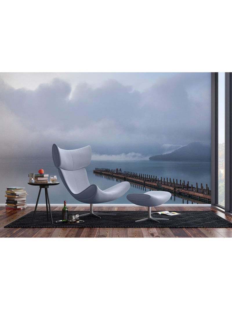 Papier peint intissé - Quai maritime - 375x270 cm Multicolore - Kiabi