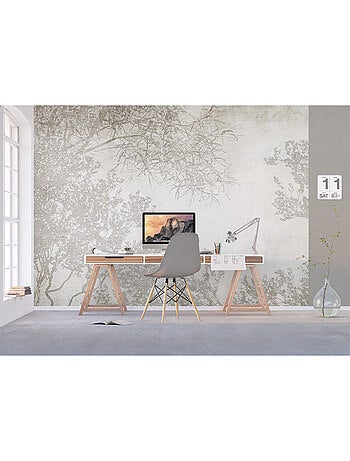 Papier peint intissé - Silhouettes de branches - 375x270 cm