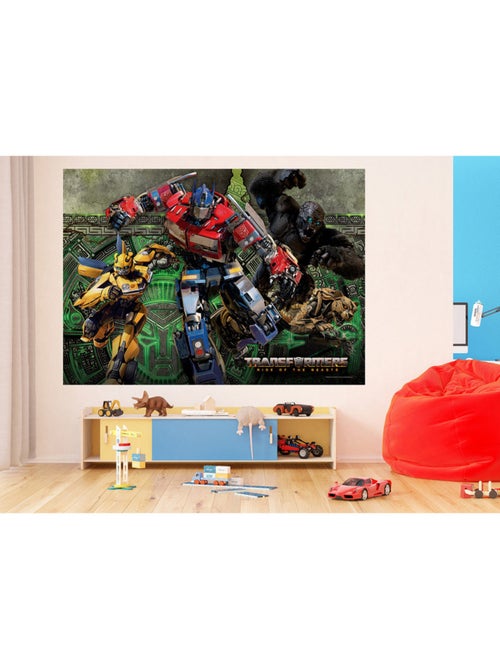 Papier peint intissé - Transformers - 252x182 cm - Kiabi