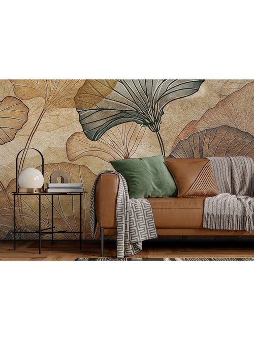 Papier peint intissé - Tropiques nostalgiques - 375x270 cm - Kiabi