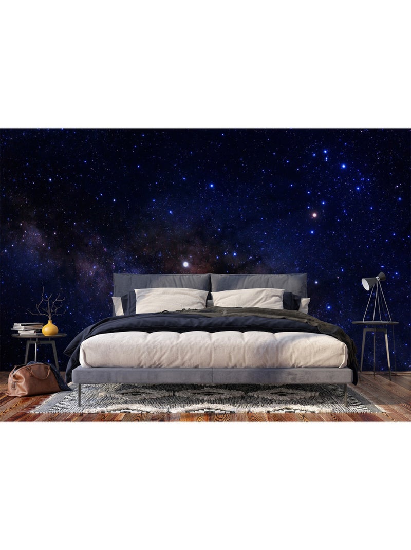 Papier peint intissé - Vue de la Voie lactée - 375x270 cm Multicolore - Kiabi