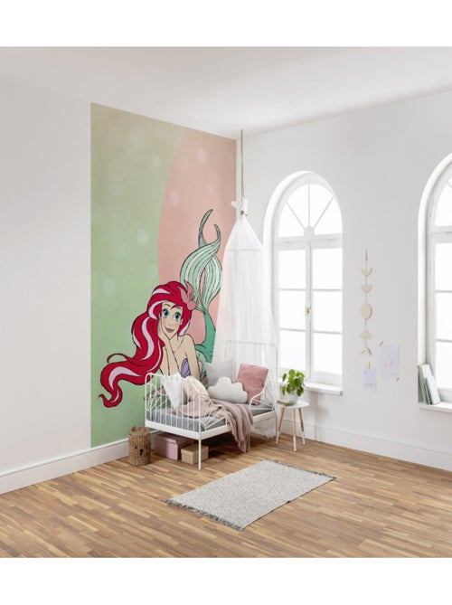 Papier Peint Intissé Ariel La petite sirène Disney 200 cm x 280 cm - Kiabi