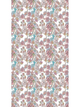 Papier peint intissé Cendrillon Motif floral Disney 200 X 280 CM