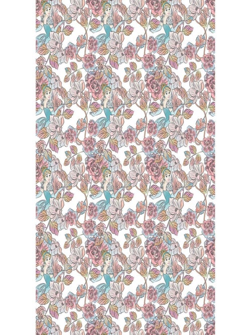 Papier peint intissé Cendrillon Motif floral Disney 200 X 280 CM - Kiabi