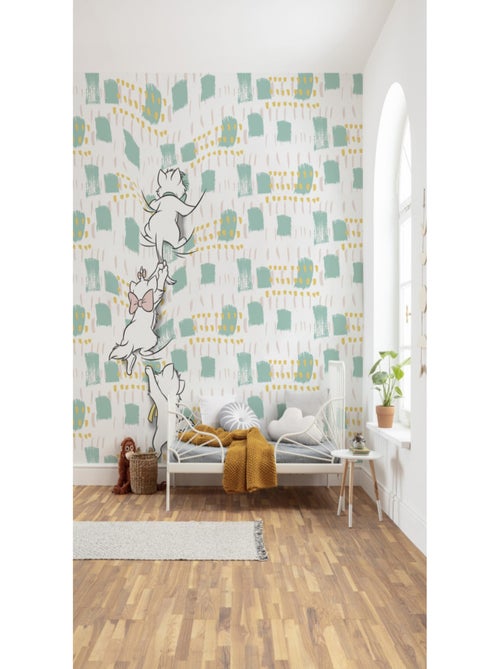 Papier Peint intissé Disney - Les Aristochats 250 cm x 280 cm - Kiabi