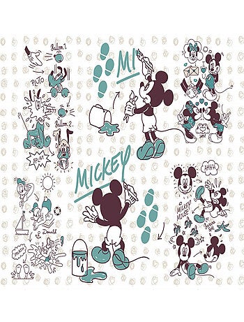 Papier Peint intissé Disney Mickey Mouse et ses amis 350 cm x 280 cm