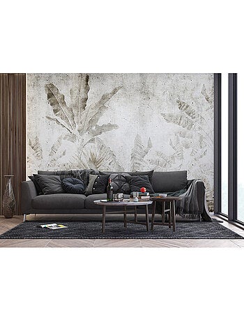 Papier peint intissé feuilles tropicales 375 x 270 cm