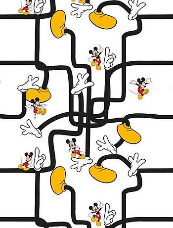 Papier peint intissé Le Labyrinthe de Mickey Mouse Disney 200 X 280 CM