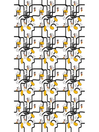 Papier peint intissé Le Labyrinthe de Mickey Mouse Disney 200 X 280 CM