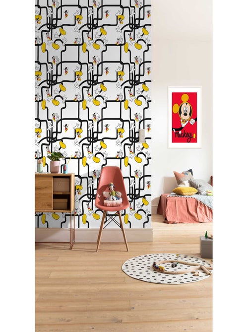 Papier peint intissé Le Labyrinthe de Mickey Mouse Disney 200 X 280 CM - Kiabi