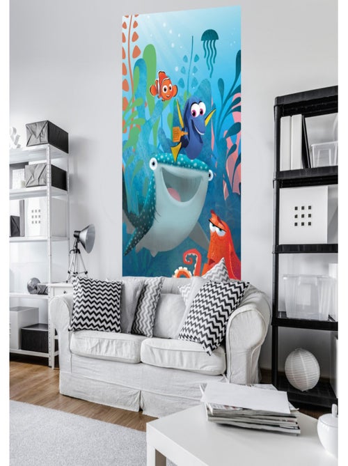 Papier Peint Intissé Le monde de Dory Disney 150 cm x 250 cm - Kiabi