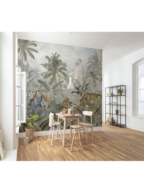 Papier Peint Intissé Le Roi Lion Disney Jungle 300 cm x 280 cm - Kiabi