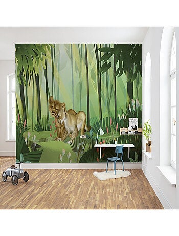 Papier Peint Intissé Le Roi Lion Disney Simba et Nala 400 cm x 280 cm