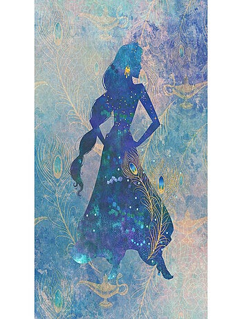 Papier Peint Intissé silouhette de Jasmine d'Aladdin de Disney 200 cm x 280 cm