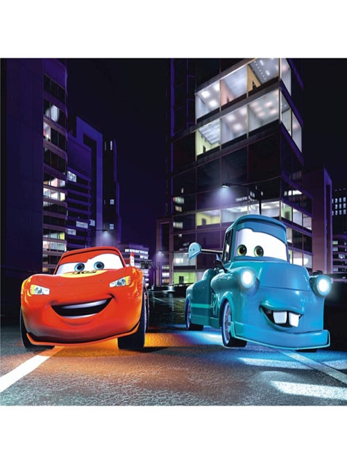 Papier peint intisse XXL Cars et ses Amis Disney 360X270 CM - Kiabi