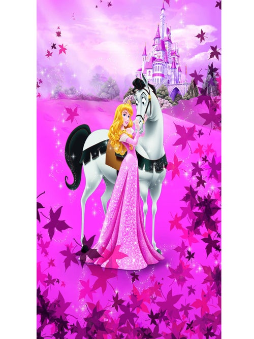 Papier peint La Belle au Bois Dormant Aurore 184X254 CM - Kiabi