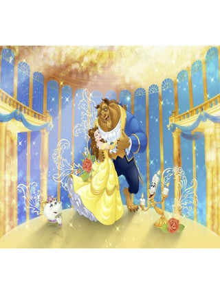 Papier peint La Belle et la Bete Disney 368X254 CM