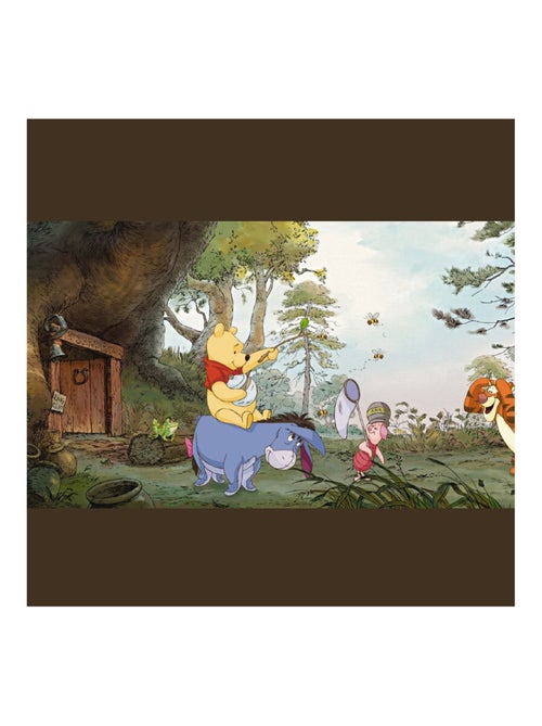 Papier peint la maison de Winnie Disney 368X127 CM - Kiabi