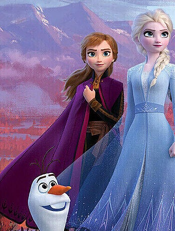 Papier peint La Reine des Neiges II 252X182 cm