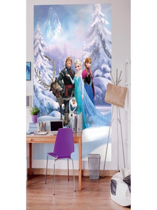 Papier peint La Reine des Neiges Pays d'hiver Disney Frozen 184X254 CM