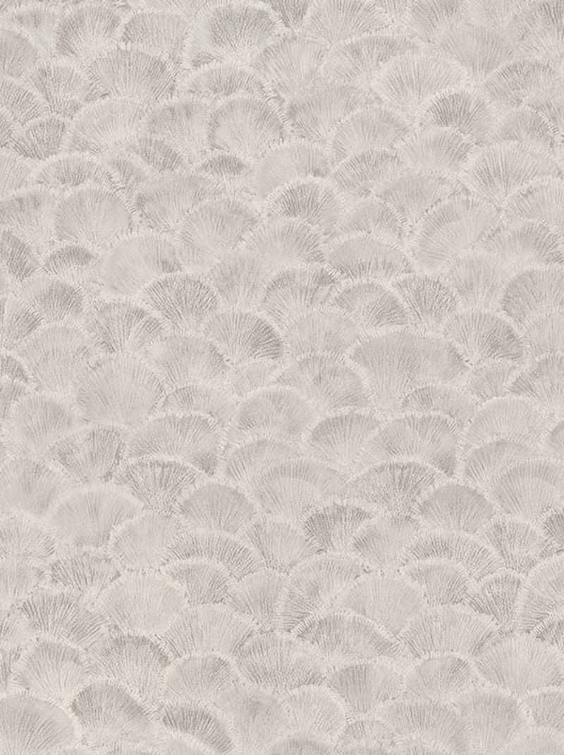 Papier peint LUTECE coraux Taupe - Kiabi