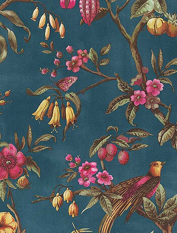 Papier peint LUTECE oiseau du paradis