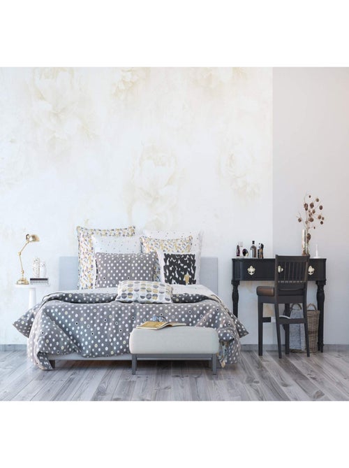 Papier peint mural intisse Fleurs blanches 360x270 cm - Kiabi